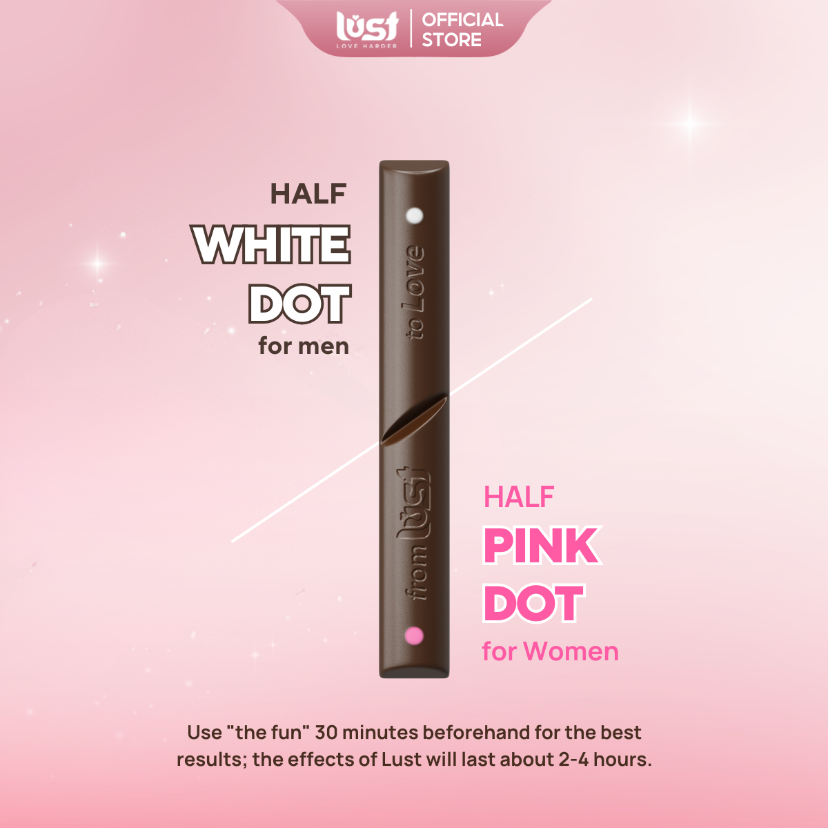 Lust Chocolate - For Honeymoon Heat, Anytime