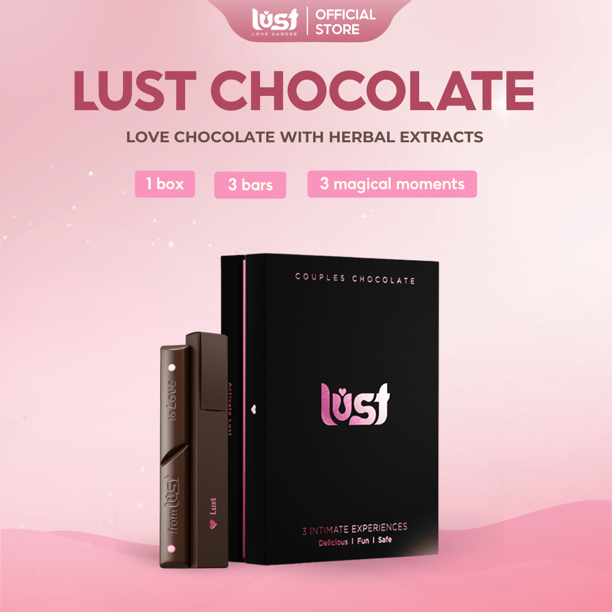 Lust™ - Love Chocolate for a Wild Date Night